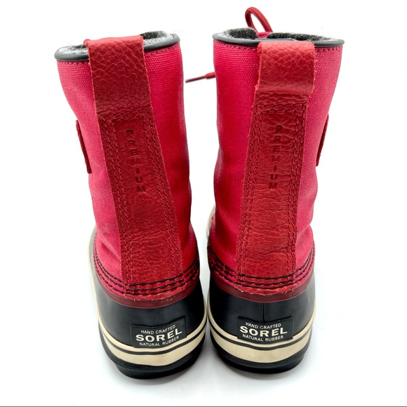 Sorel Red Waterproof Boots - Picture 6 of 9